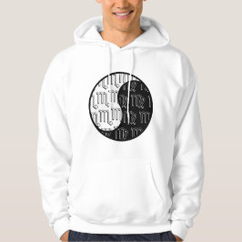 Scorpio Virgo yin yang zodiac paar unisex Hoodie