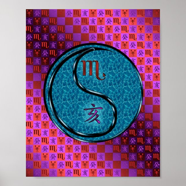 Scorpio & Water Boar Poster (Vorne)