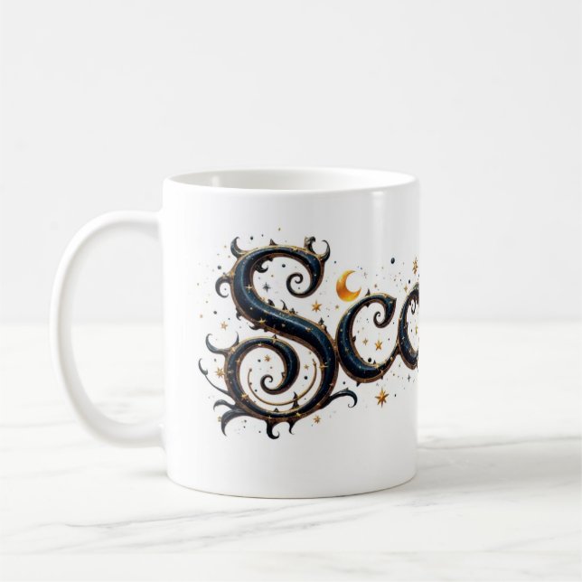 Scorpio Zodiac Astrologie Tasse (Links)