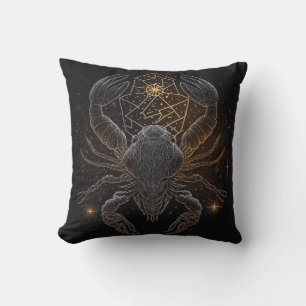 Scorpio Zodiac Astrologisches Zeichen Kissen