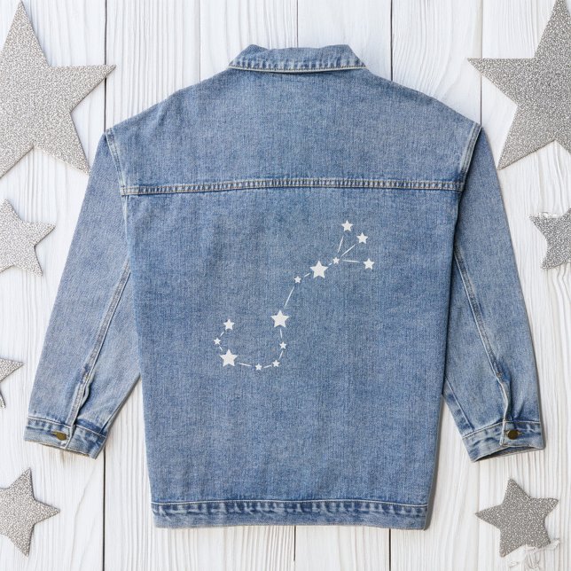 Scorpio Zodiac Constellation Jeansjacke (Von Creator hochgeladen)
