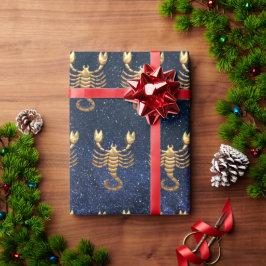 Scorpio Zodiac Geschenkpapier