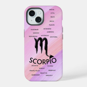 Scorpio Zodiac Horoskop Girls iPhone 15 Hülle