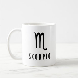 Scorpio zodiac kaffeetasse