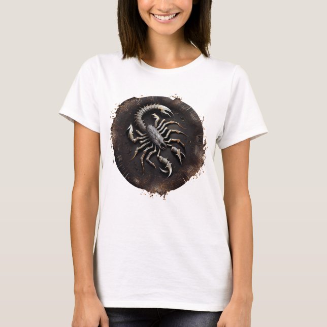 Scorpio Zodiac Scorpion T-Shirt (Vorderseite)