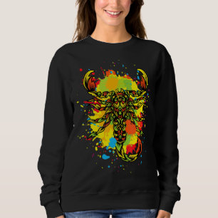 Scorpio Zodiac Sign Astrologie Horoskop Skorpion S Sweatshirt