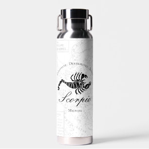 Scorpio Zodiac Sign Astrologie Individuelle Name W Trinkflasche