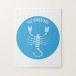Scorpio, Zodiac Sign, Horoscope, Astrology Puzzle<br><div class="desc">Elegant,  stylish and sophisticated design with Scorpio astrological sign. Modern and trendy gift,  perfect for the horoscope lover in your life.</div>