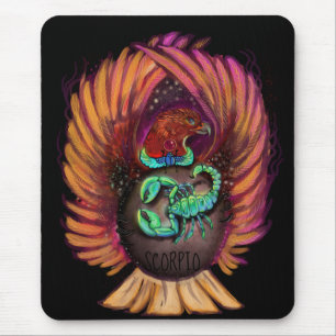 Scorpio Zodiac Sign Mouse Pad Mousepad
