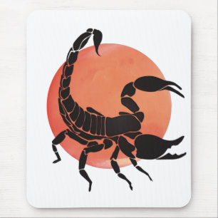 Scorpio Zodiac Sign Mousepad