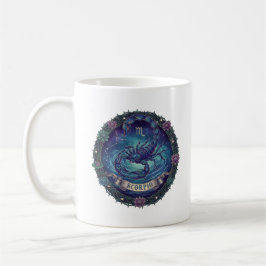 Scorpio Zodiac Sign Mystic Scorpion Illustration C Kaffeetasse