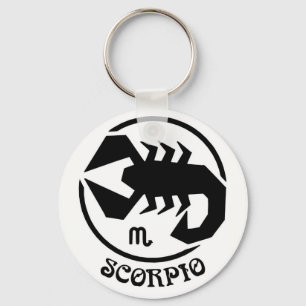 Scorpio Zodiac Sign Schlüsselanhänger