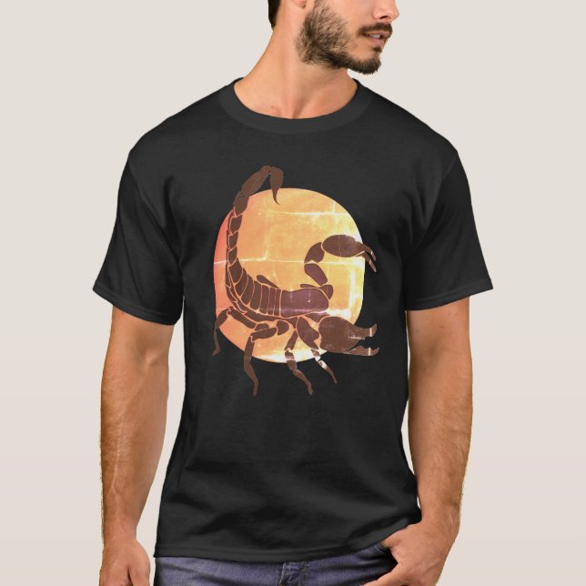 Scorpio Zodiac Sign T-Shirt (Vorderseite)