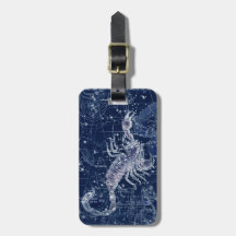 Scorpio Zodiac Signierung Vintage Illustration