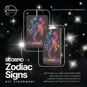 Scorpio Zodiac Signs Celestial Air Freshener Autolufterfrischer