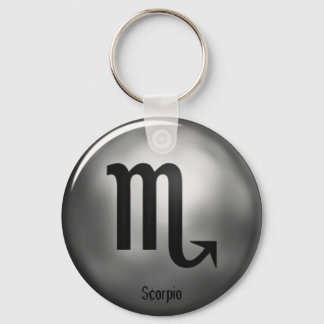 Scorpio Zodiac Silver Color Schlüsselanhänger