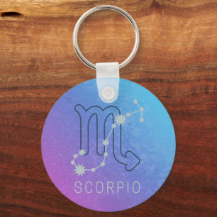 Scorpio Zodiac Star Sign Horoscope Constellation Schlüsselanhänger