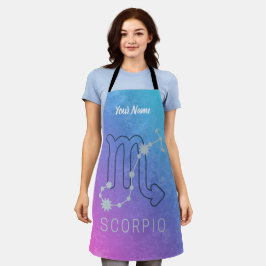 Scorpio Zodiac Star Sign Horoscope Constellation Schürze