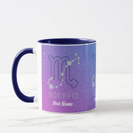 Scorpio Zodiac Star Sign Horoscope Constellation Tasse