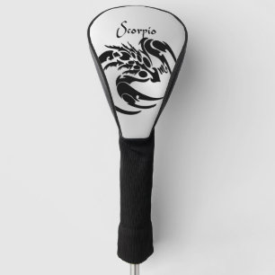Scorpio Zodiac Symbol und Zeichen Personalisiert Golf Headcover