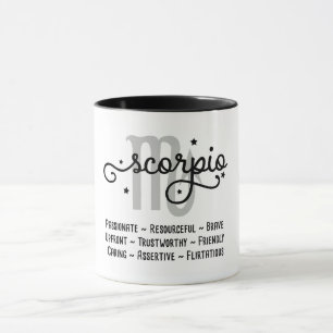 Scorpio Zodiac Tasse