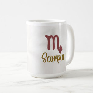 Scorpio Zodiac Tasse