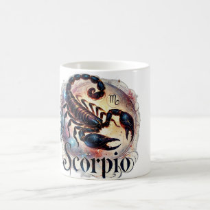 Scorpio Zodiac Tasse - Intense & Mystical Design ♏