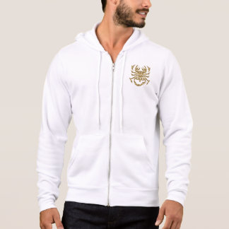 Scorpio Zodiac - Tribal Gold Hoodie