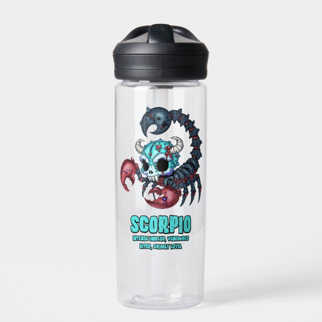 Scorpio Zombie Trinkflasche (Vorderseite)
