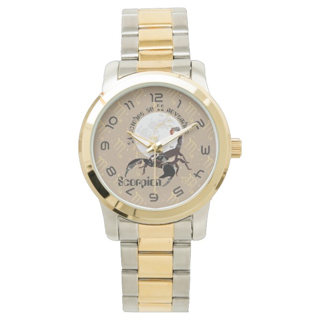 Scorpion 24 octobre au 22 novembre Montre Armbanduhr (Vorderseite)