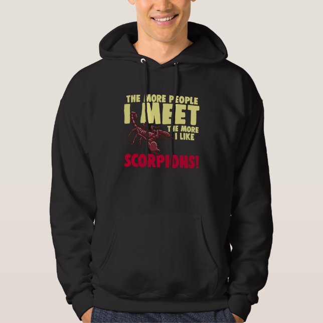 Scorpion Design for Scorpion Owners Hoodie (Vorderseite)