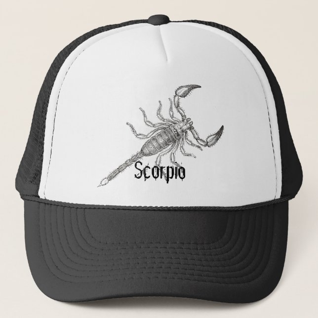 Scorpion Hat Truckerkappe (Vorderseite)