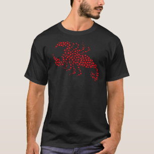 Scorpion Lover Funny Hearts Liebe Skorpion Valenti T-Shirt