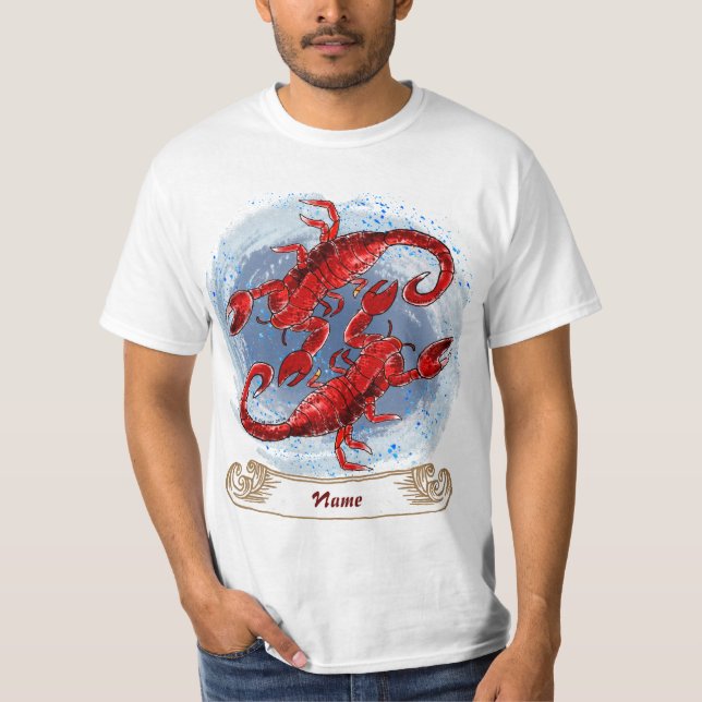 Scorpion Yin Yang T - Shirt (Vorderseite)