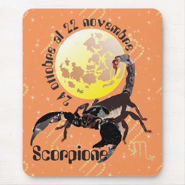 Scorpione Tappetini pro Maus Mousepad (Vorne)