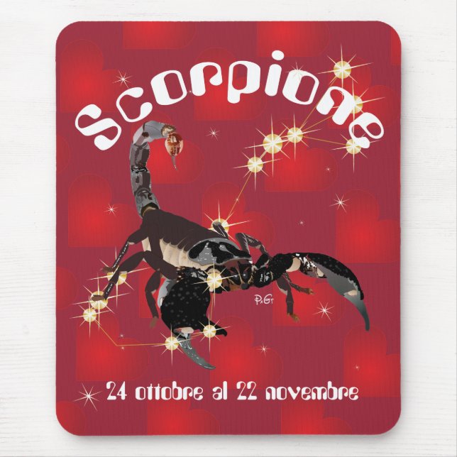 Scorpione Tappetini pro Maus Mousepad (Vorne)
