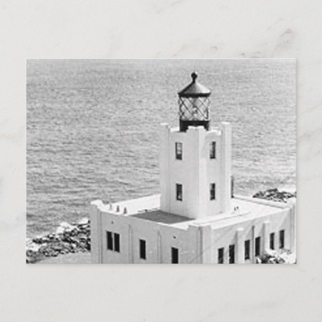 Scotch Cap Lighthouse Postkarte (Vorderseite)