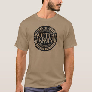 Scotch Snob - lustiger Whiskey-Drinker T-Shirt