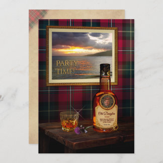 Scotch Whisky Birthday Invitation (anpassbar) Einladung