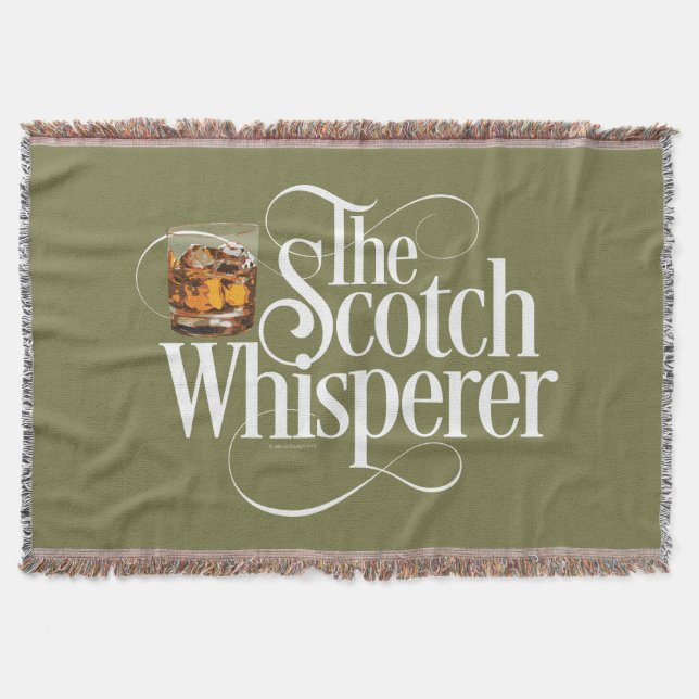 Scotch Whisperer Throw Blanket Decke (Vorderseite)