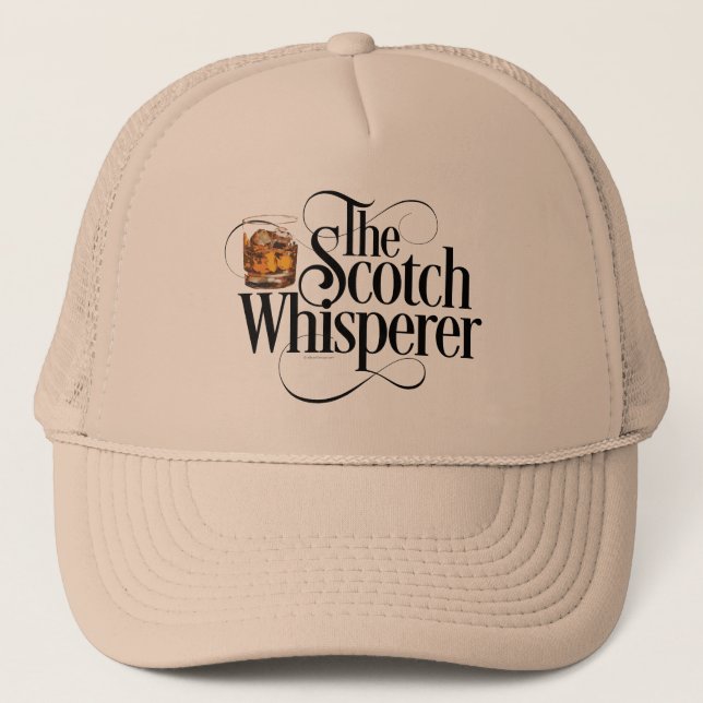 Scotch Whisperer Trucker Hat Truckerkappe (Vorderseite)