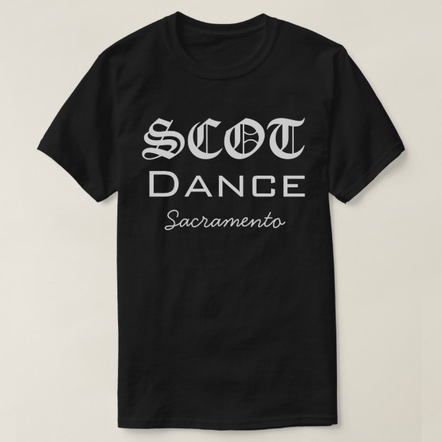 SCOTdance Sacramento das Bearbeiten der T - T-Shirt (Design vorne)