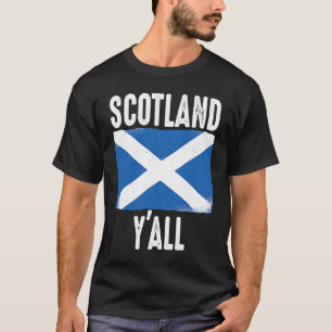Scotland American Scotland Y'All T-Shirt