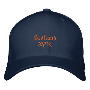 Scotland & AYR fashion / Scottish Patriots Bestickte Baseballkappe