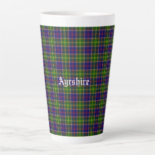 Scotland Ayrshire District Tartan Milchtasse