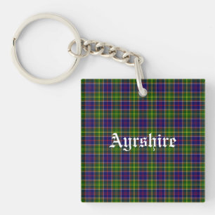 Scotland Ayrshire District Tartan Schlüsselanhänger