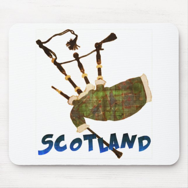 Scotland Bagpipes Mousepad (Vorne)