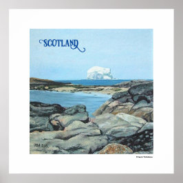 Scotland Bass Rock North Berwick von Pola.B.Alex Poster