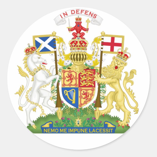 Scotland Coat of Arms Sticker (Vorderseite)