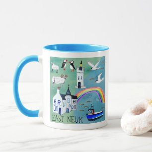 Scotland East Neuk Fife Coastal Art Tasse